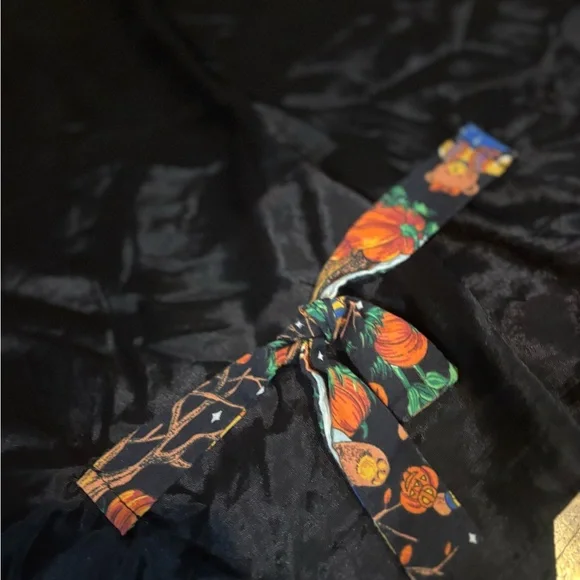 Vintage Halloween Bear Vest | XL | Made in USA | Pumpkins Ghosts Trick-or-Treat - Picture 7 of 9